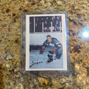 1952 Parkhurst #58 Tim Horton Parkie Rookie Card PR-34